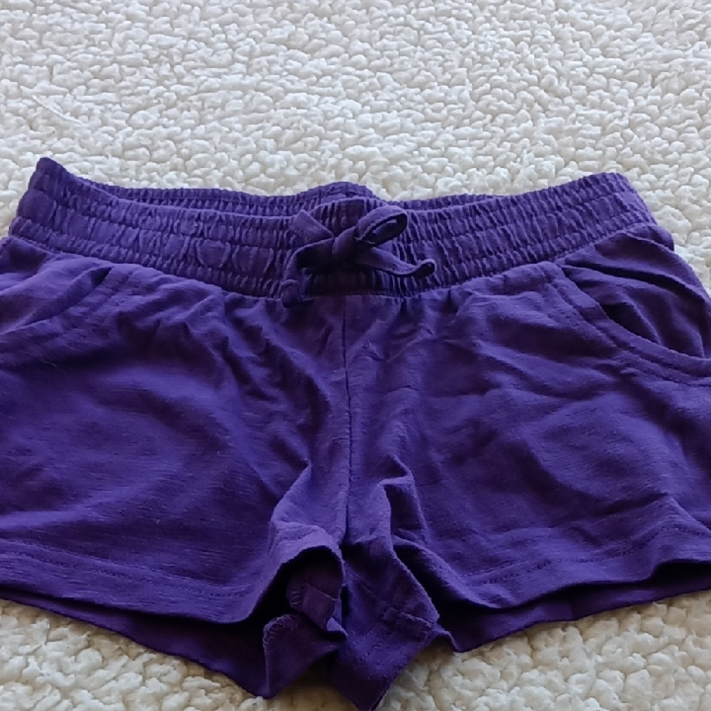 Circo Purple Athletic Shorts with Elastic Waistband